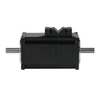 Low voltage dual output shaft servo motor