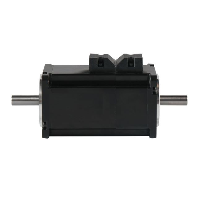 Low voltage dual output shaft servo motor